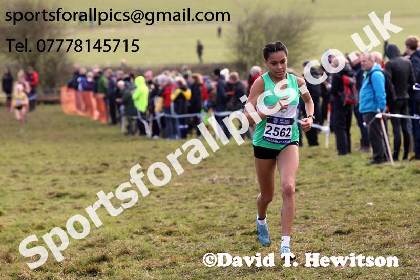 Womens under-20s 2019 British Athletics Inter Counties Cross Country, Prestwood Hall, Loughborough. Photo:  David T. Hewitson/Sports for All Pics